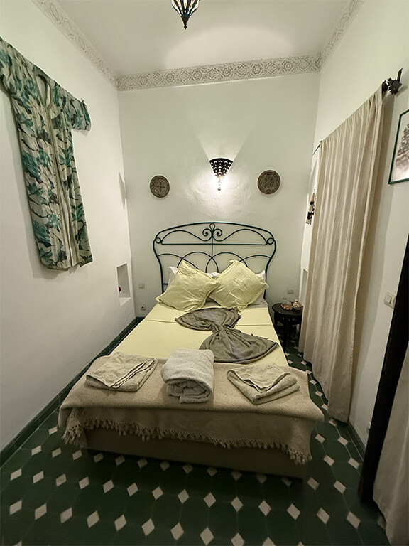 Chambre Fes riad Dar Fangui