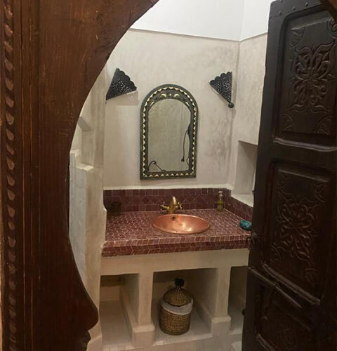 Chambre Marrakech riad Dar Fangui