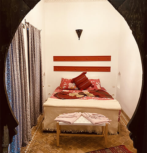 Chambre Marrakech riad Dar Fangui