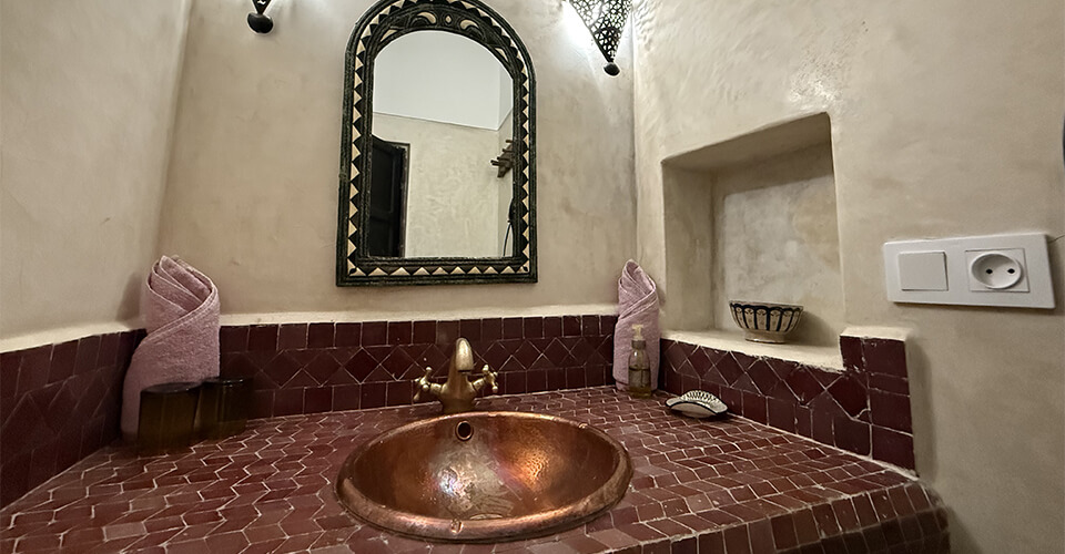 Chambre Marrakech riad Dar Fangui