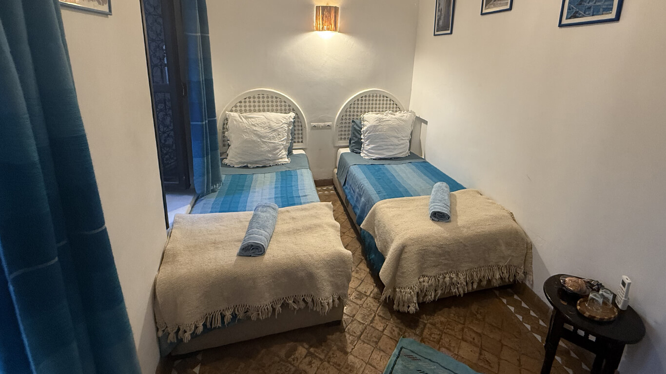 Chambre "Essaouira" au Riad Dar Fangui à Marrakech